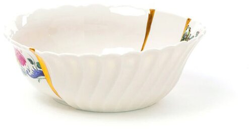 Тарелка Seletti Kintsugi, фарфор, 09637, Италия