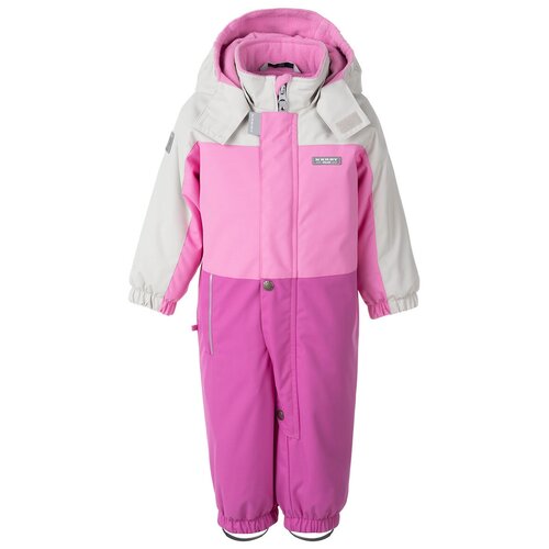 фото Комбинезон для девочек play k23004-182 kerry, размер 92, цвет 182-серый/розовый