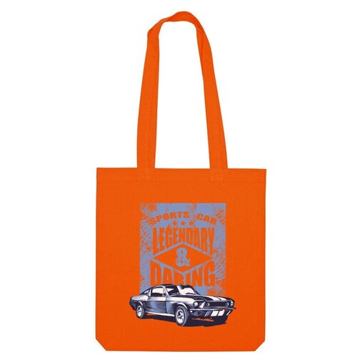 фото Сумка шоппер us basic, оранжевый