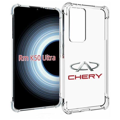 Чехол MyPads Chery-3 мужской для Xiaomi 12T / Redmi K50 Ultra задняя-панель-накладка-бампер