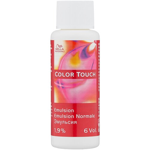 Wella Professionals Эмульсия Color Touch 1.9 %, 60 мл, 60 г wella professionals эмульсия color touch plus 4% 1000 мл wella professionals окрашивание