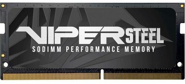 Оперативная память для ноутбука 32Gb (1x32Gb) PC4-19200 2400MHz DDR4 DIMM Unbuffered CL15 Patriot Viper Steel PVS432G240C5S