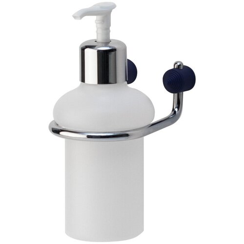 Держатель с дозатором жидкого мыла (пластик; хром) HACEKA 17162110