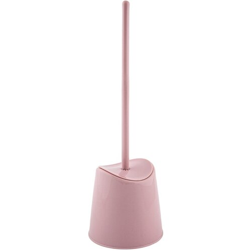 Ерш туалетный TRENDY розовый пластиковый PROFF 1 шт