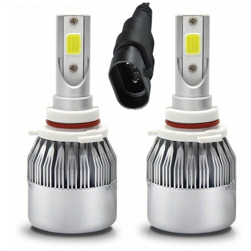 Лампы автомобильные светодиодные LEDNOVA C6 9006 HB4, 18w, 2шт.