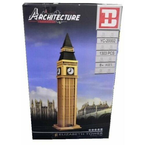 конструктор lego architecture 21013 биг бен 346 дет Конструктор Елизаветинская башня 1303 деталей