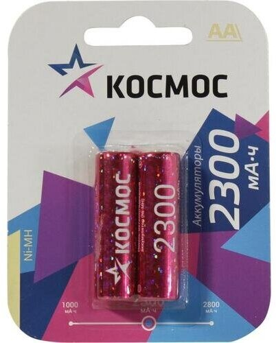 Аккумулятор Космос КОСR6NIMH(2300MA)max