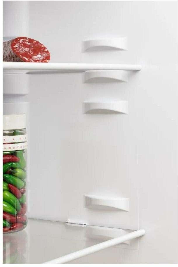 Холодильник NORDFROST NRB 151 I двухкамерный, 285 л объем, 172 см высота, серебристый металлик - фотография № 12