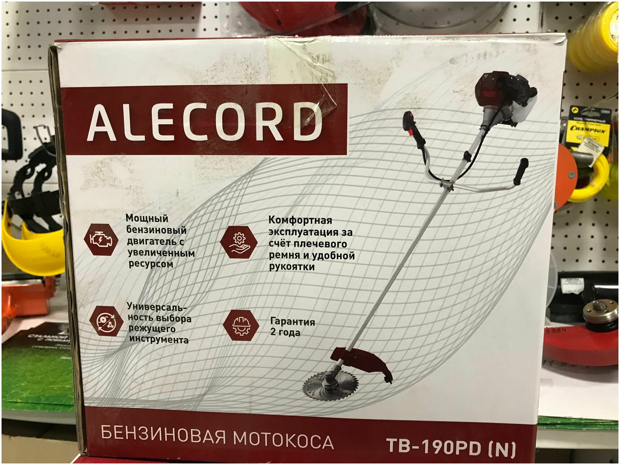 Бензокоса ALECORD ТВ-190РD (N)