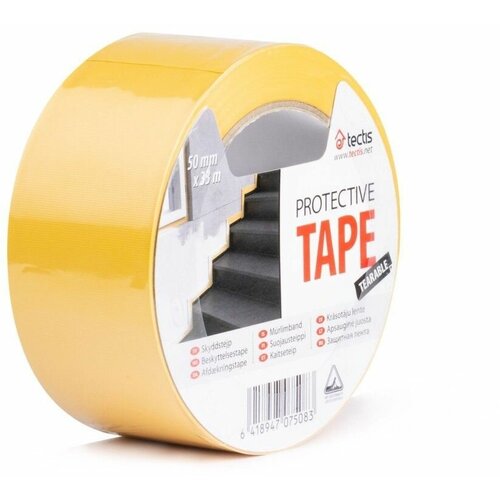 Лента Tectis Tape Protective 50mm x 33m (Малярная)