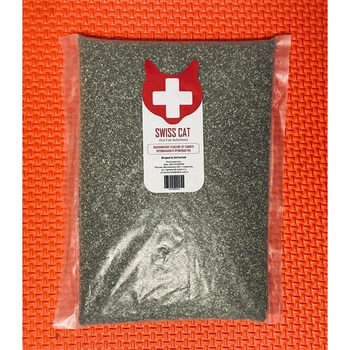 Swiss Cat Наполнитель глиняный Eco Cat Solutions для кошачьего туалета , комкующийся, 5 кг