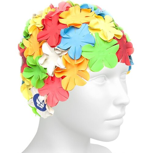 Латексная шапочка для бассейна Flower, , Color Mix