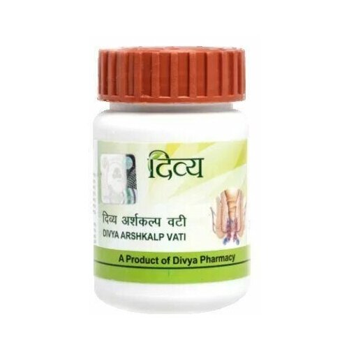 Таблетки Patanjali Divya Arshkalp Vati, 80 г, 80 мл, 80 шт.