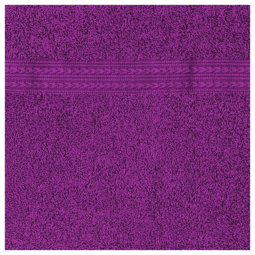 Полотенце махровое Вышний Волочек фиолетовый (пл.375) 50х90 см.