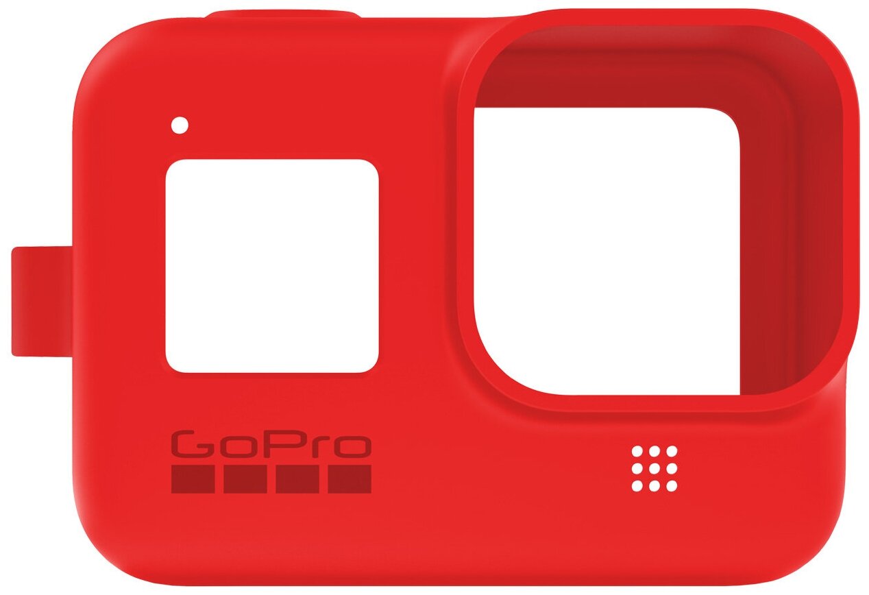 Чехол на шею GoPro Sleeve + Lanyard ACSST-011/ACSST-012 красный