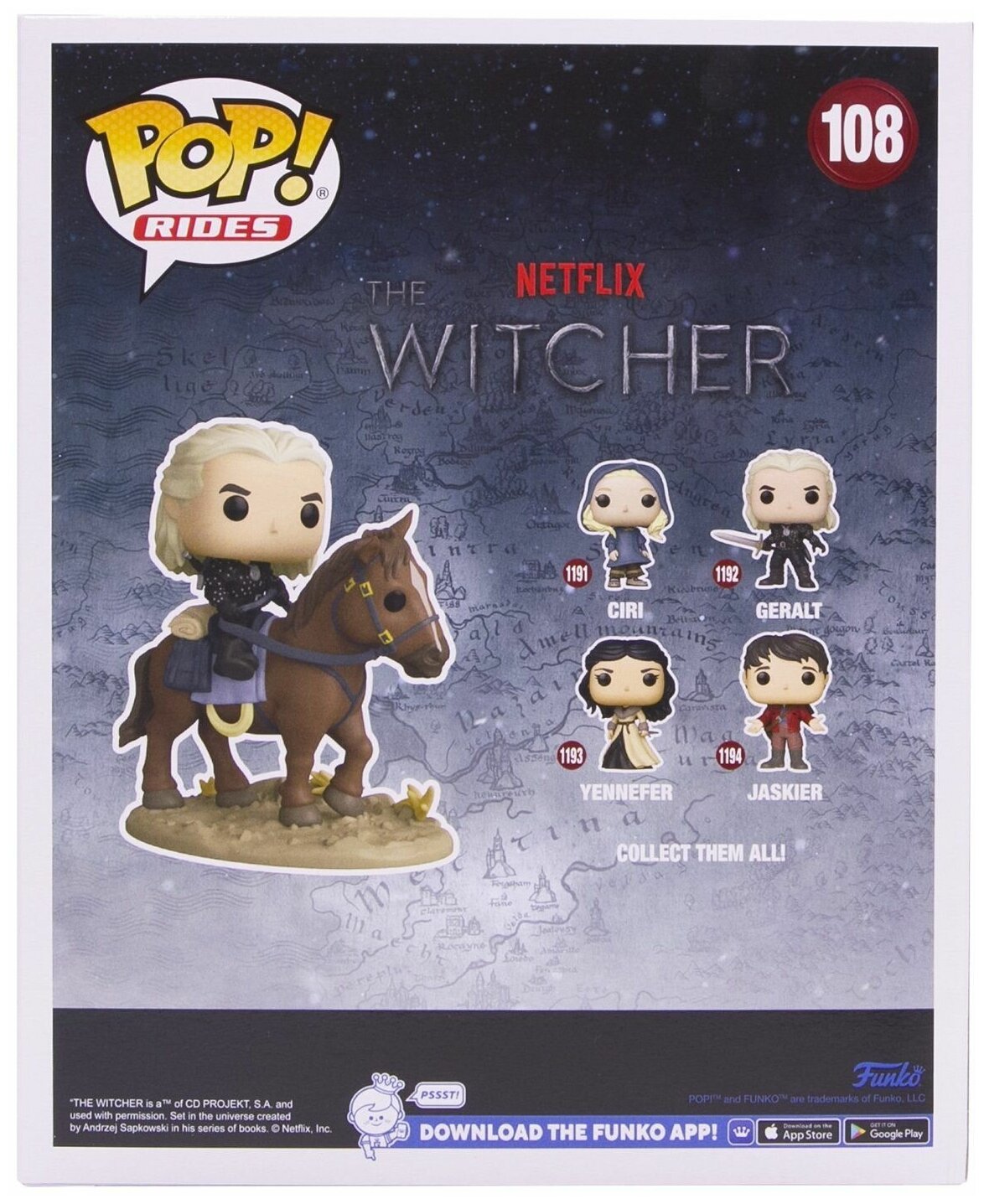 Фигурка Funko POP! Ведьмак: Геральт на Плотве - фото №5