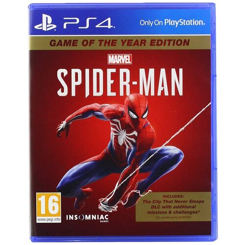 Marvel Человек-паук Издание Игра года русская версия PS4 4295₽