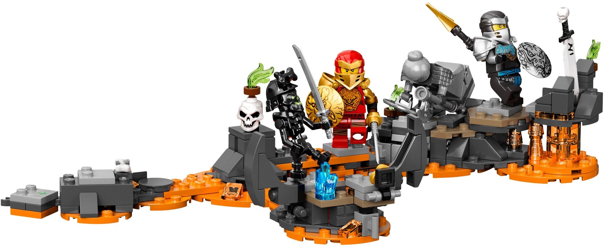 Конструктор LEGO Ninjago Дракон чародея-скелета, 1016 деталей (71721) - фото №18