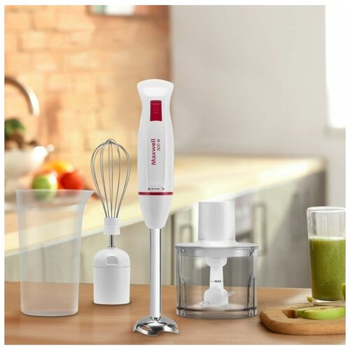 Блендер погружной MAXWELL MW-1176 MC 700 Вт черныйбордовый 249700₽