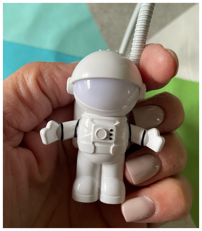 Мини-светильник USB астронавт гибкий светодиодный