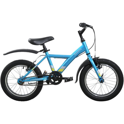 Детский велосипед FORWARD DAKOTA 16 (2022) голубой/желтый 10.5 (требует финальной сборки) детский велосипед forward dakota 16 2022 16 серо фиолетовый