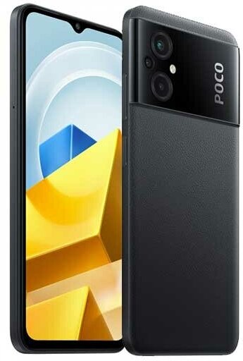 Смартфон Xiaomi Poco M5 6/128GB NFC Black