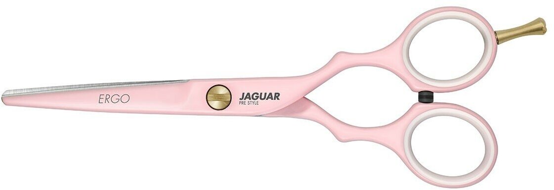 Парикмахерские ножницы JAGUAR Pre Style ERGO PINK прямые 5.5", розовые 82255-1