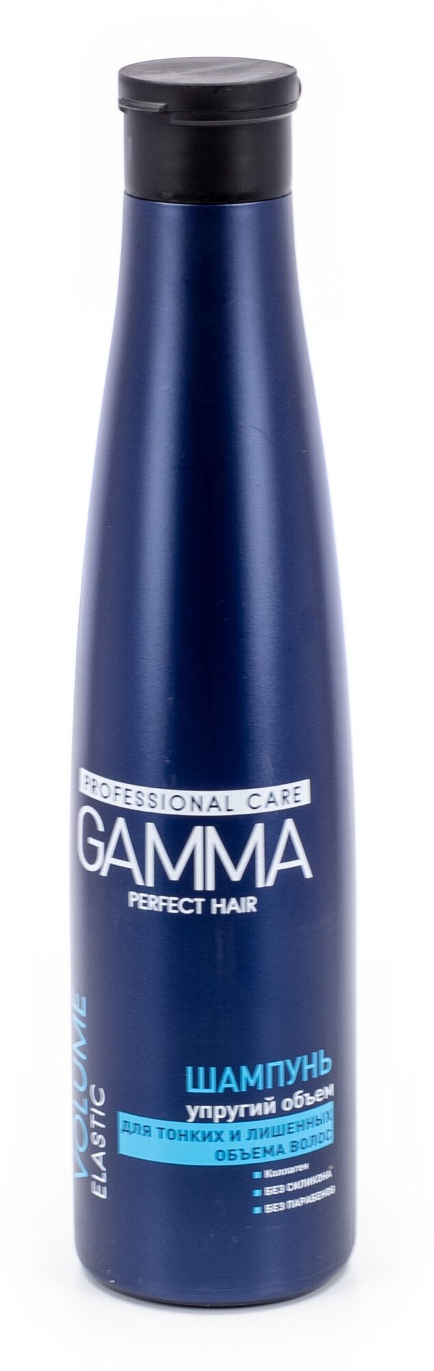 GAMMA шампунь Perfect Hair Volume Elastic Упругий объем для тонких и лишенных объема волос, 350 мл