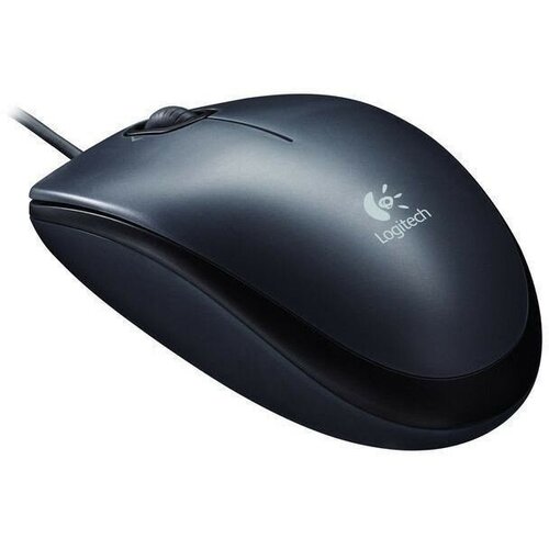 Комплект 3 штук Мышь компьютерная Logitech Mouse M100 BlackGrey USB 910-005003 493300₽