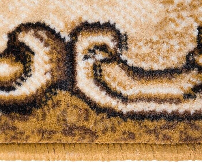 Ковер Люберецкие ковры "Золушка", 100х200 см, овальный - фотография № 2