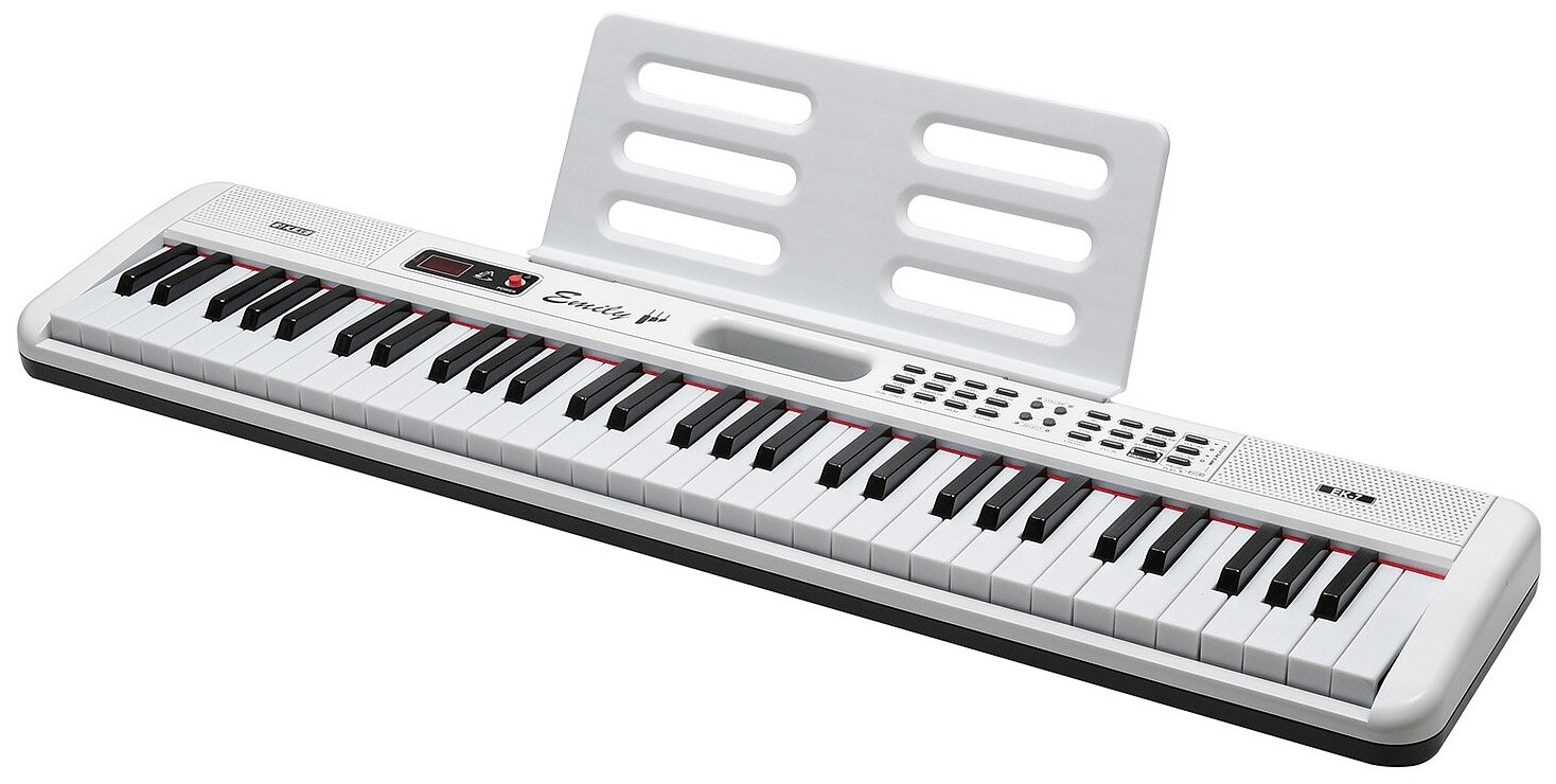 Синтезатор EMILY PIANO EK-7 WH 61 клавиша USB+Bluetooth+MIDI MF02060