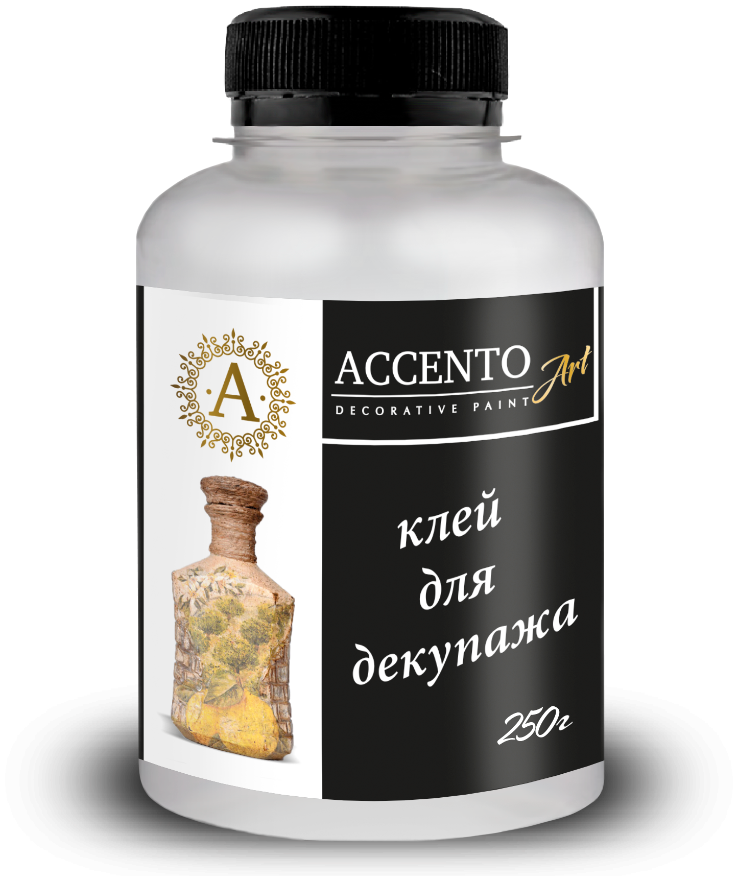 Клей для декупажа (0,25кг) ТМ "AccentO" ART