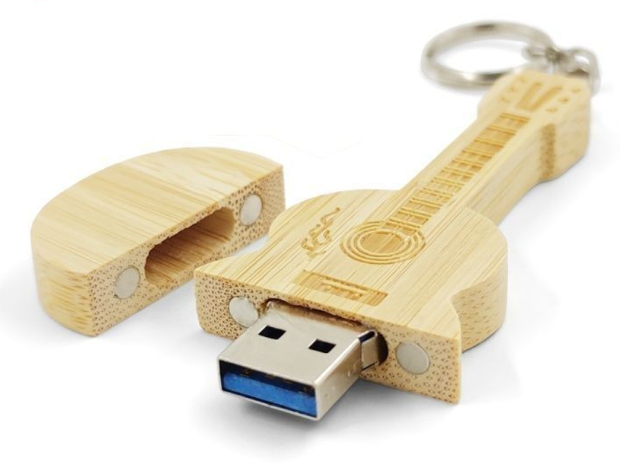 Флешка Гитара 32 GB 3.0 "Брелок" BambooWood