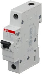 ABB SH201 L C6 Автоматический выключатель 1 полюсный 6А с хар. С 4.5кА 2CDS241001R0064