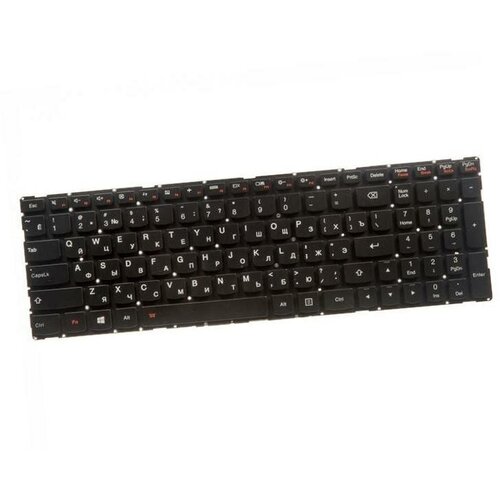 Клавиатура для ноутбука Lenovo Yoga 500-15 500-15IBD 500-15ISK Flex 3 1570 1580 black с подсветкой 4378₽