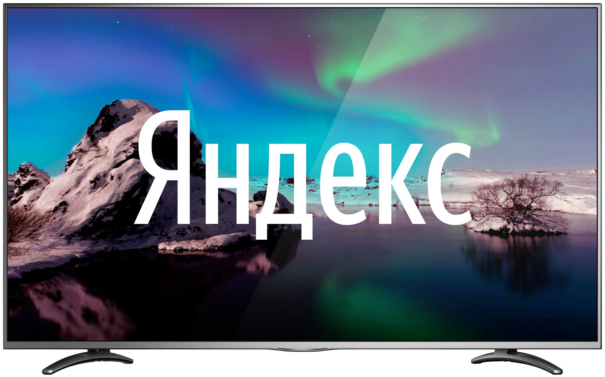 50" Телевизор VEKTA LD-50SU8921BS 2021 LED, хром