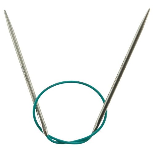 спицы knit pro mindful 36045 диаметр 3 75 мм длина 25 см общая длина 25 см серебристый зеленый Спицы Knit Pro Mindful 36040, диаметр 2.5 мм, длина 25 см, общая длина 25 см, серебристый