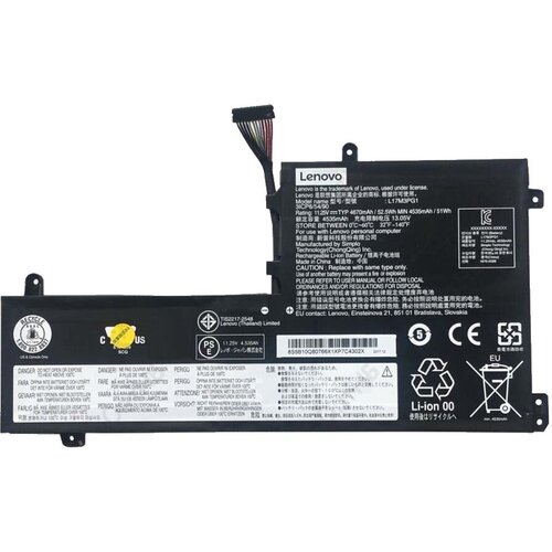 Аккумулятор для Lenovo Legion Y530, Y530-15ICH, Y7000, Y7000P (L17M3PG1), 52.5Wh, 4630mAh, 11.34V computer fans cpu cooling fan for lenovo legion y7000 y530 y530 15ich dfs200105br0t notebook pc gpu cooler radiator 4 wire new