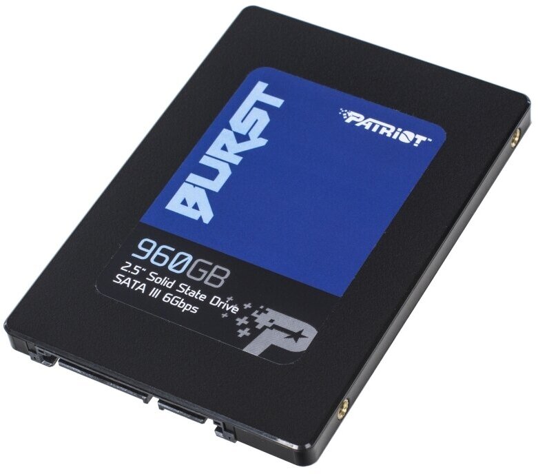 SSD накопитель PATRIOT Burst Elite 960ГБ, 2.5", SATA III - фото №10