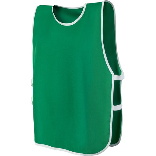 Футбольная манишка зеленая, размер L/XL