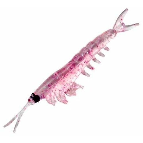 Приманка мягкая Nikko Dappy Okiami Shrimp L 58мм #Purple Glitter nikko kasei приманка nikko dappy saruebi shrimp 76мм pink