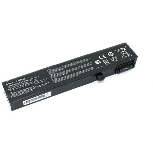 Аккумуляторная батарея для ноутбука MSI GE62 GE72 (BTY-M6H) 10.8V 4400mAh OEM аккумулятор для ноутбука msi ge62 ge72 ge75 gp62 pe60 pe70 10 86v 4730mah pn bty m6h