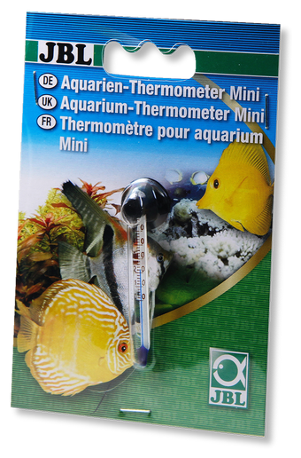 Термометр спиртовой для аквариума JBL Aquarium Thermometer Mini, бесцветный - фотография № 3