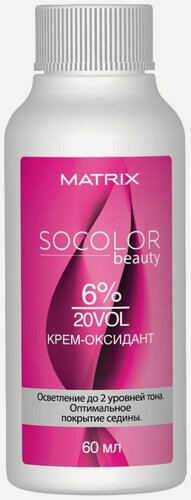 Изображение товара Matrix Крем-Оксидант SoСolor. Beauty 6 %, 60 мл, 60 г