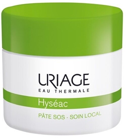 Паста для лица Uriage Hyseac SOS-Уход для жирной проблемной кожи, 15 гр