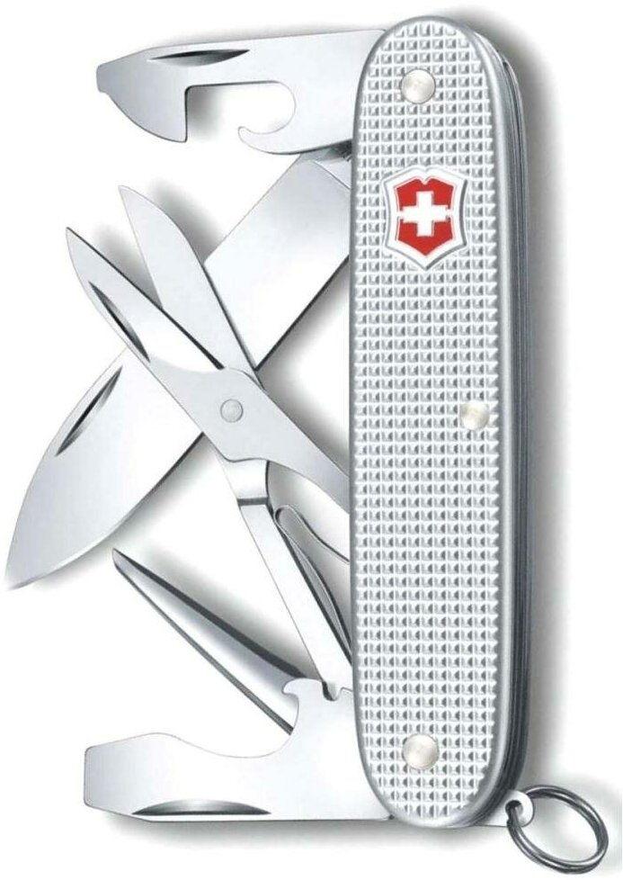 Нож перочинный Victorinox Pioneer X (0.8231.26) 93мм 9функций серебристый карт.коробка - фото №15