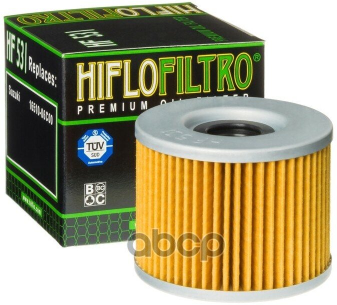 Фильтр Масляный Hiflofiltro Hf531 Hiflo filtro арт. HF531