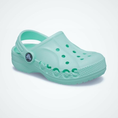 Детские мятные сабо CROCS Kids' Baya Clog, размер 28/29, длина стопы 17,5см