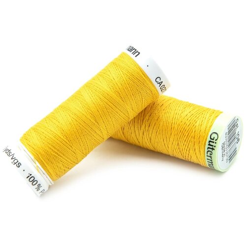 фото Набор швейных нитей (744506 нить top stitch 30м, 748277 нить sew-all 200м) 2шт/упак гутерманн, 106 желтый gutermann