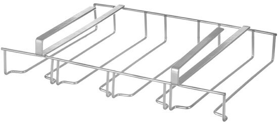 Подвесной держатель EL Casa для бокалов, серебристый